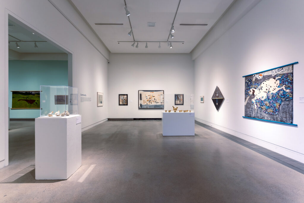Installation view of “The Montana Modernists: Shifting Perceptions”