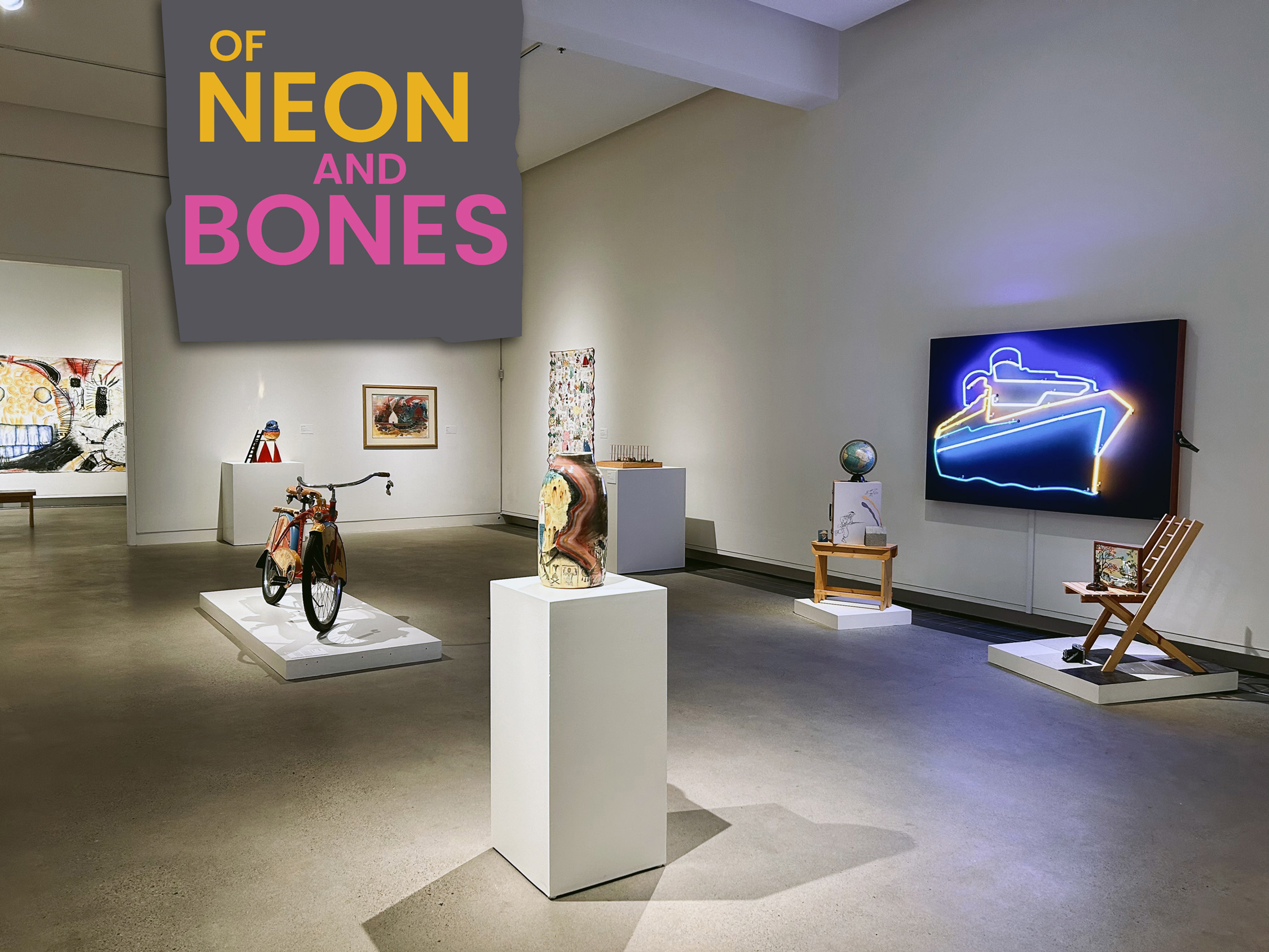 Of Neon & Bones: New Acquisitions to the YAM Permanent Collection, from 2020 to Now